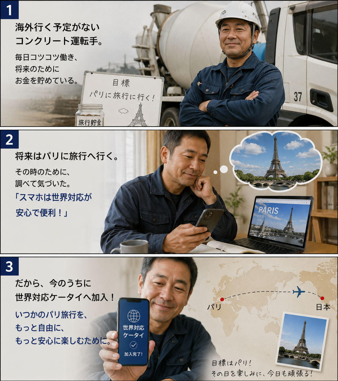 将来パリ計画コンクリート