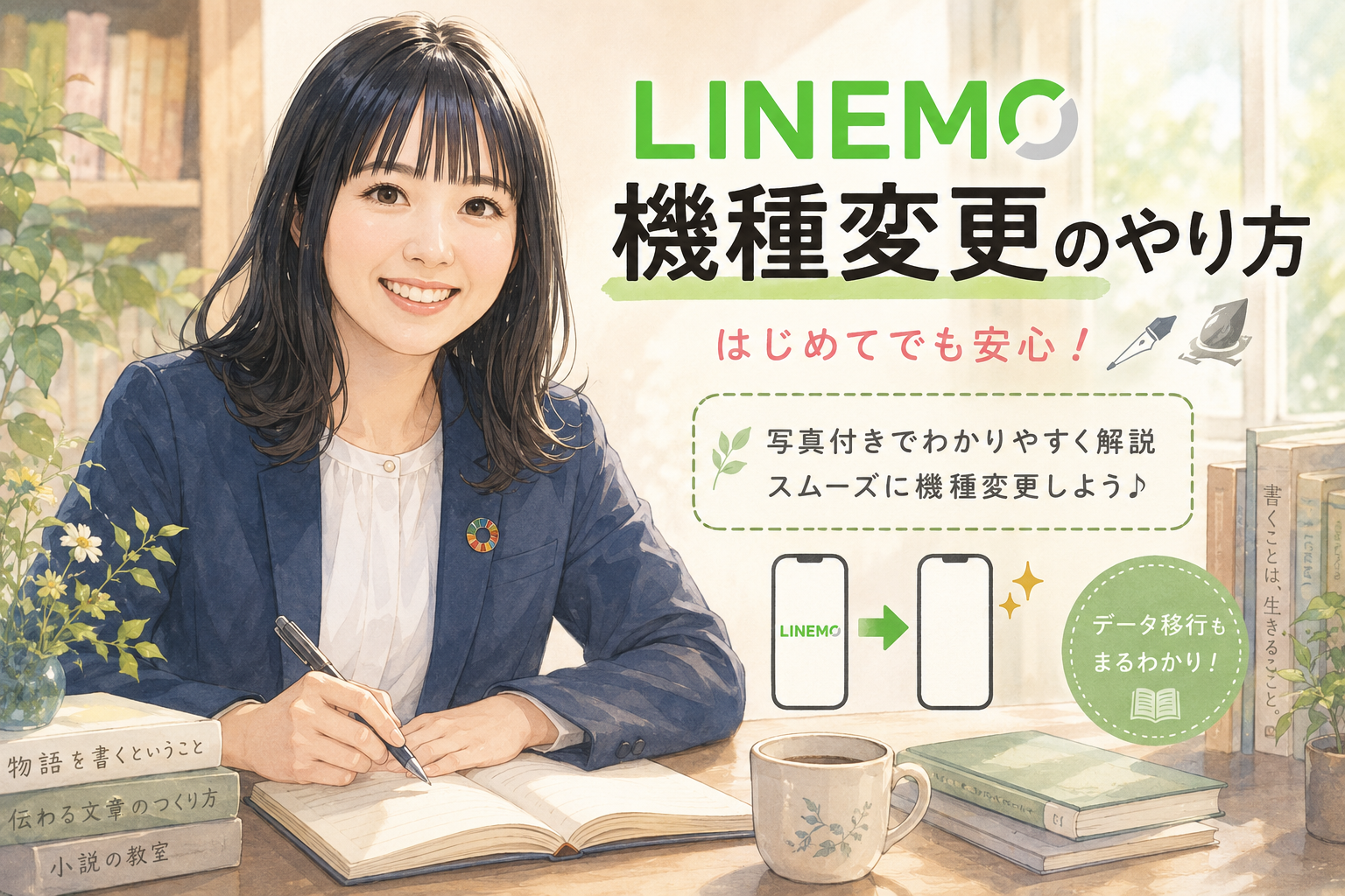LINEMO機種変更やり方